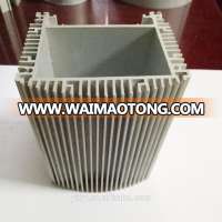 Hot Sale Square Aluminum Led Lamp Radiator With Bottom Price