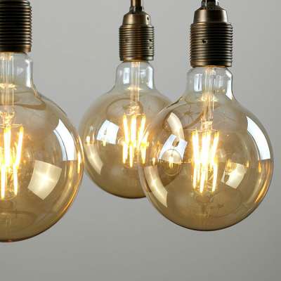 Industrial Style Vintage Edison Filament LED Globe Lighting Bulb E27 2W 4W 6W 8W G125 G95 G80 LED Globe Bulb