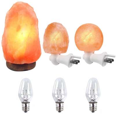 Candle Type Clear Mini Edison Bulb C7 E12 120V 15W Salt Lamp Light Bulbs